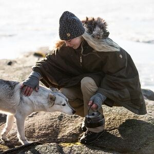 Fjallraven Luhkka Cape Coat with Hood XL